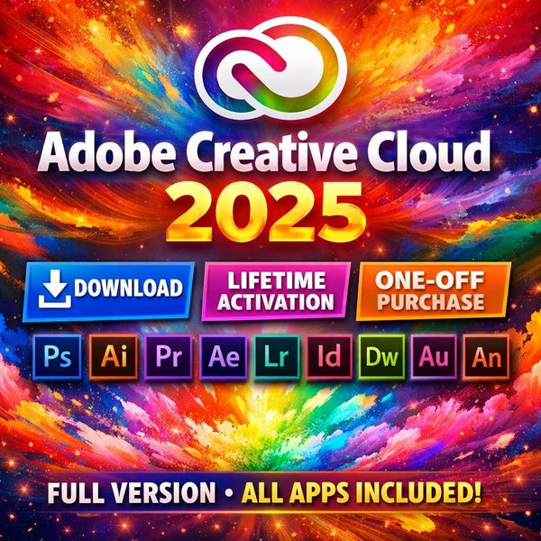 Creative Cloud Suite 2025 FULL Standalone Version For Lifetime -(Photoshop etc) Carousel 1
