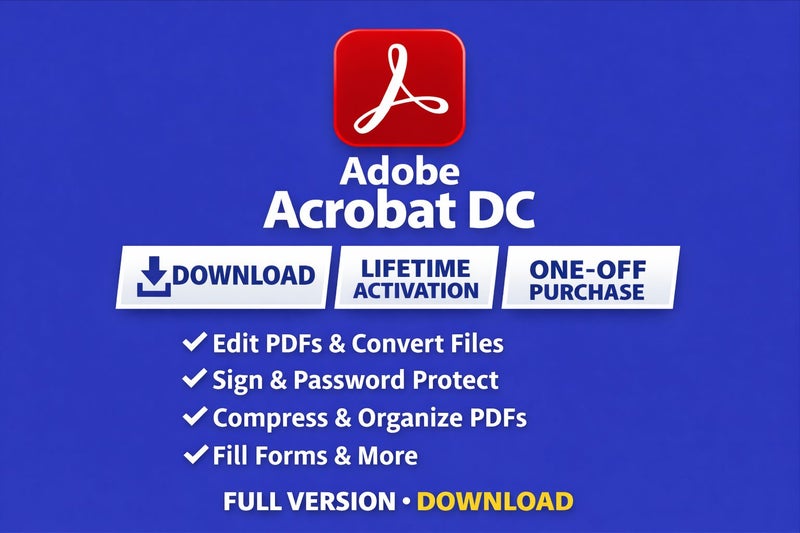 Acrobat DC PRO 2026 FULL Standalone Version For Lifetime (Photoshop etc) Carousel 1