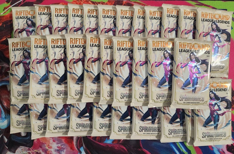 32 X Riftbound Spiritforged Booster packs Carousel 1