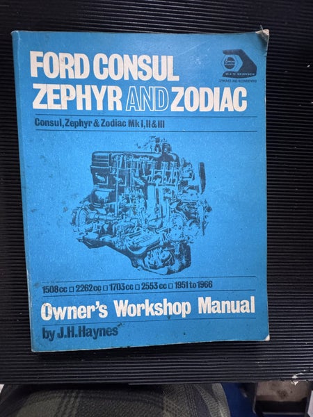 Zephyr & zodiac workshop manual Carousel 1
