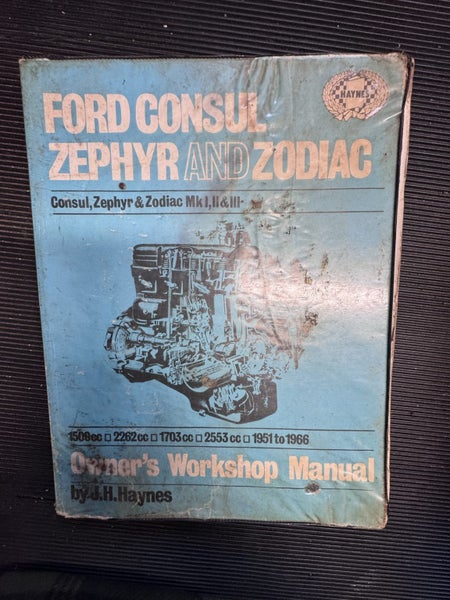 Zephyr & Zodiac workshop manual Carousel 1