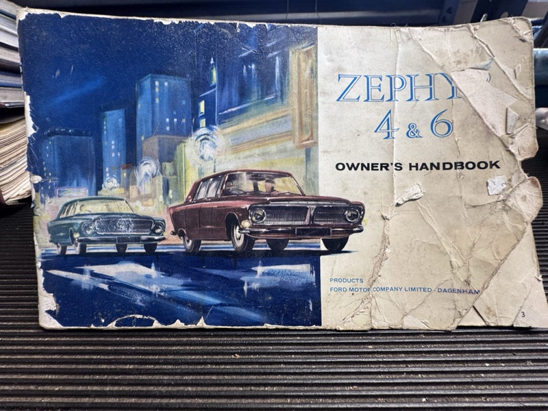 Zephyr owners handbook Carousel 1