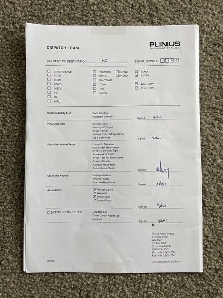 Plinius Toko Carousel 8