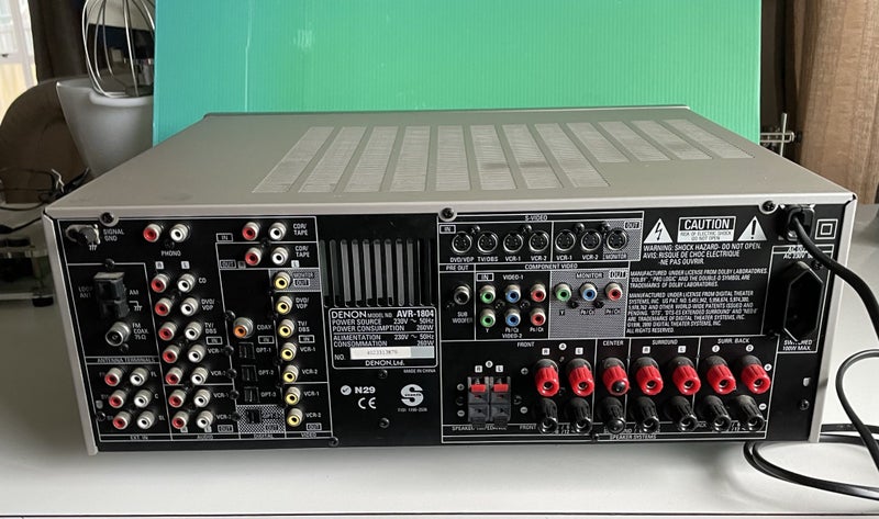 Denon AV surround receiver AVR-1804 Carousel 2