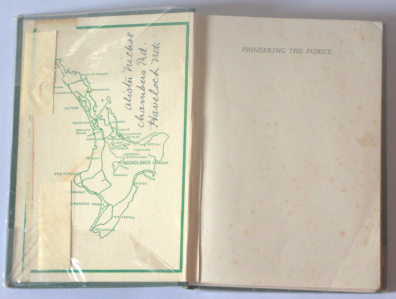 Pioneering The Pumice. E. Earle Vaile. 1st edition 1939. Carousel 2