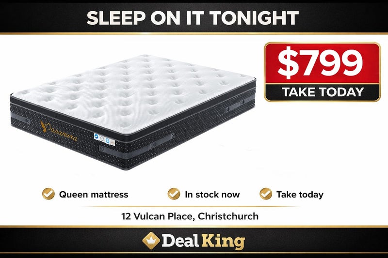 • QUEEN POCKET SPRING EURO MATTRESS $799 • Carousel 1