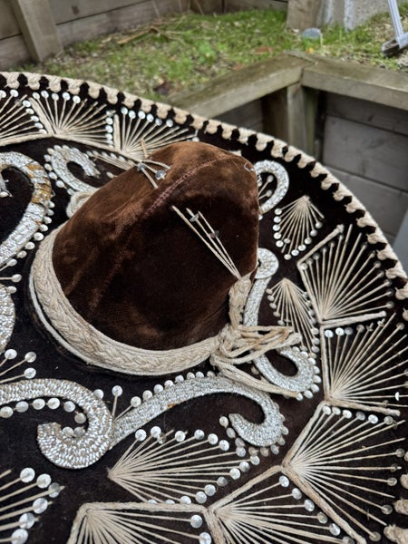 Vintage Mexican Sombrero Hat Cap Heavy Carousel 2