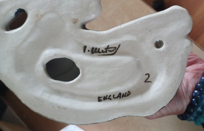 Vintage Winstanley Studio Pottery cat figurine Kensington Pottery Carousel 5