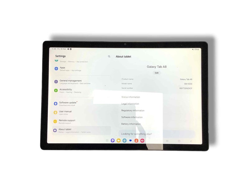 SAMSUNG GALAXY TAB A8 Carousel 1