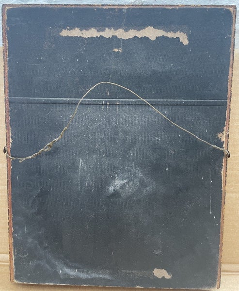 Antique print portrait of Robert Burns print on glass Carousel 6