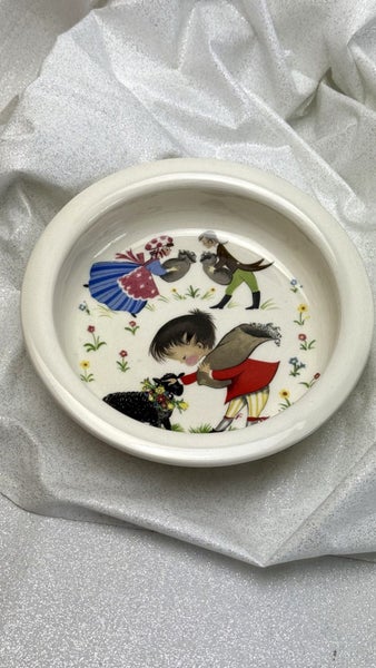 Vintage Ceramic Nursery Bowl by Crown Lynn Carousel 2