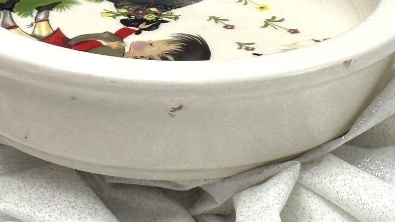 Vintage Ceramic Nursery Bowl by Crown Lynn Carousel 4