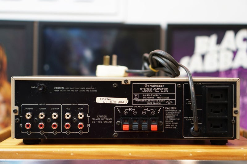 Pioneer A-X3 Vintage Amplifier with Phono Made in Japan - Warranty! Carousel 7