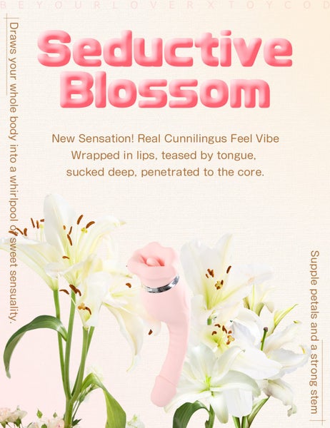 Seductive Blossom - Smart Device | Tongue Tracing & Gentle Biting Carousel 1