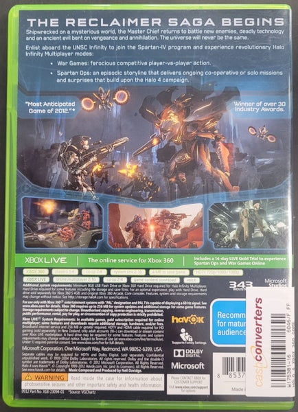 Halo 4 Xbox 360 Game Carousel 4