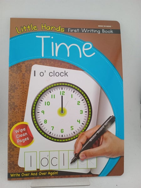 Time (Little hands first writing book) by unknown
