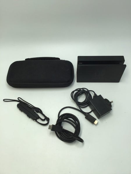 * Red / Blue Nintendo Switch V2 Console w/ Case! * Carousel 4