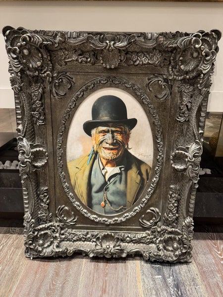 Charles F. Goldie – “A Good Joke” Large Framed Print – Statement Piece Carousel 1