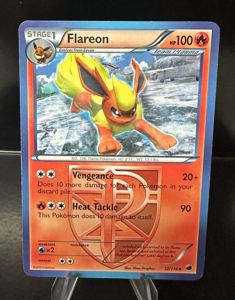 Flareon 12/116 , Team Plasma , Plasma Freeze Carousel 1