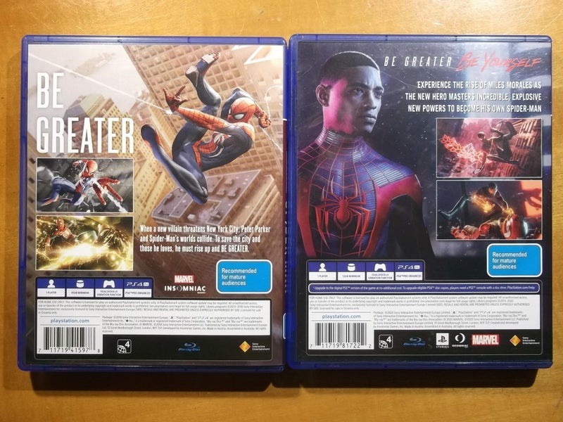 Marvel Spider-Man - PS4 x 2 Games - Both Excellent Condition Carousel 4