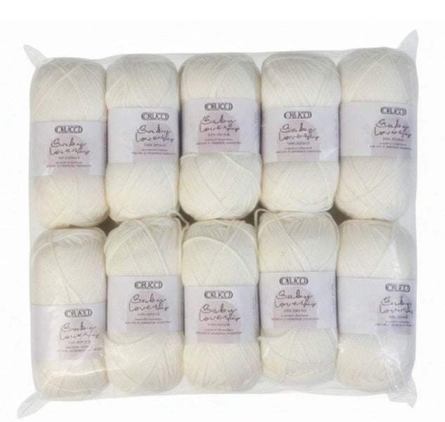 Crucci Baby Love 10 pack - 4ply - ***$1 RESERVE CLOSING DOWN SALE RRP$109.00*** Carousel 1