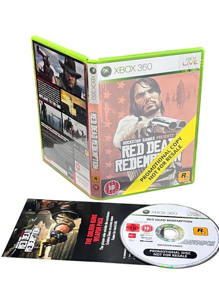 Red Dead Redemption Genuine Pre-Release (Xbox 360) *AS NEW - MINT COLLECTOR'S* Carousel 1