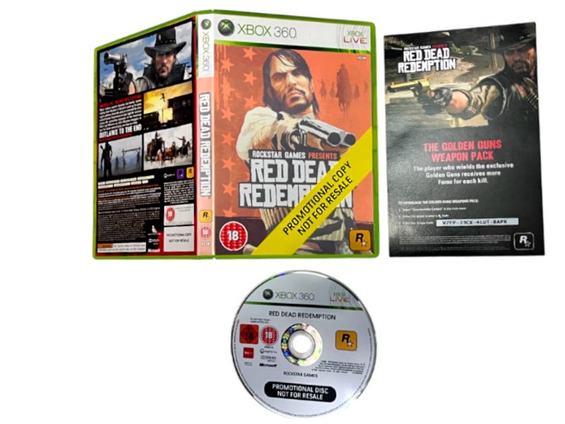 Red Dead Redemption Genuine Pre-Release (Xbox 360) *AS NEW - MINT COLLECTOR'S* Carousel 2