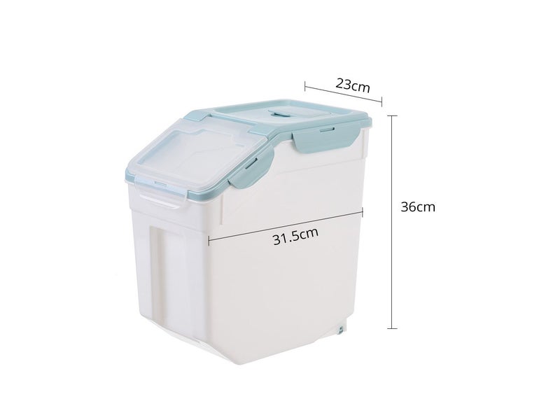 Food Storage Container Bin - Airtight 10KG Carousel 5