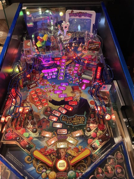 Willy Wonka JJP Pinball Machine LE Carousel 2