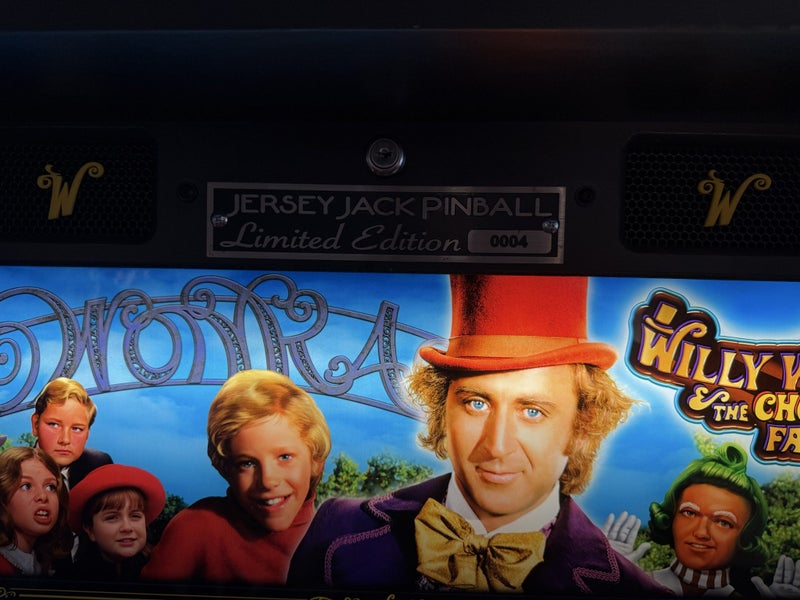 Willy Wonka JJP Pinball Machine LE Carousel 13