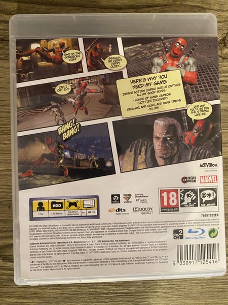Deadpool - PS3 game (RARE) Carousel 2
