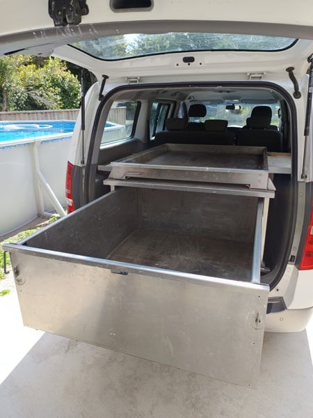 Aluminium Van/Ute Drawers Carousel 1