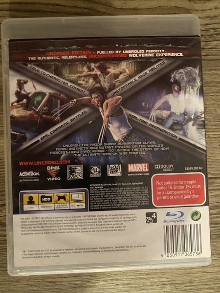 Wolverine - Xmen origins - Uncaged Edition (RARE) - PS3 game Carousel 2