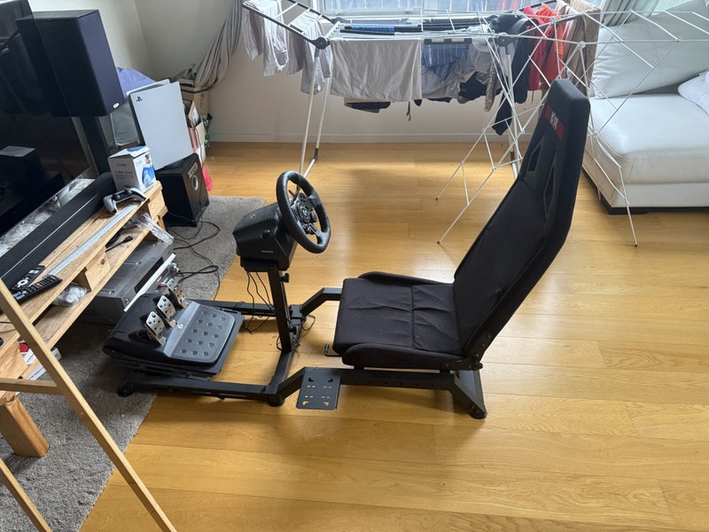 Playstation 5 console with Racing Simulator Rig $2000 in value when new Carousel 2