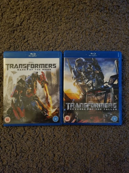 2 x transformers bluray dvds