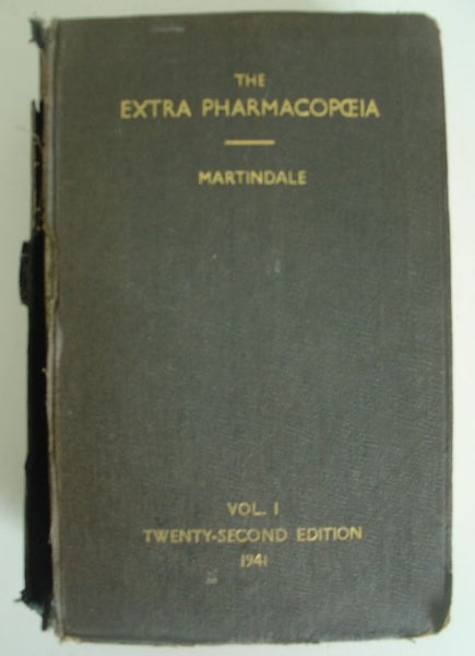 The Extra Pharmacopoeia Martindale Carousel 1