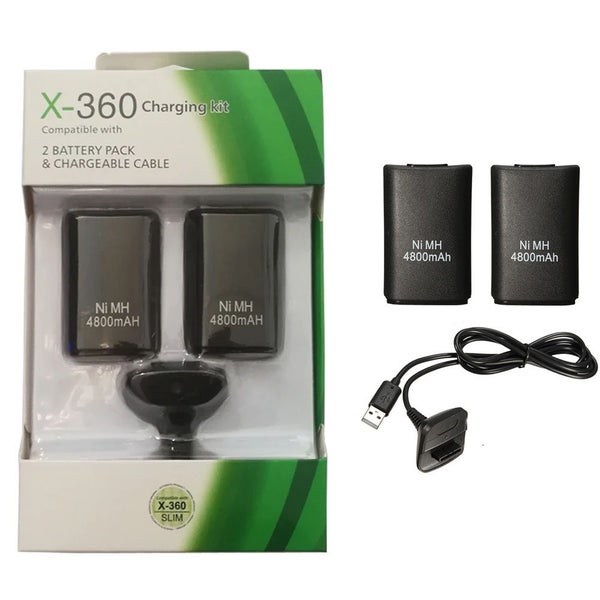 XBOX 360 Controller Battery and Charger Cable Carousel 2
