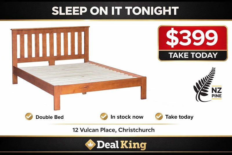 • DOUBLE SLAT BED $399 • Carousel 1
