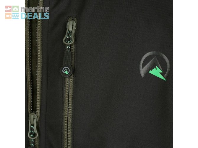 Ridgeline Ascent Half Zip Softshell Fleece Mens H… Carousel 7