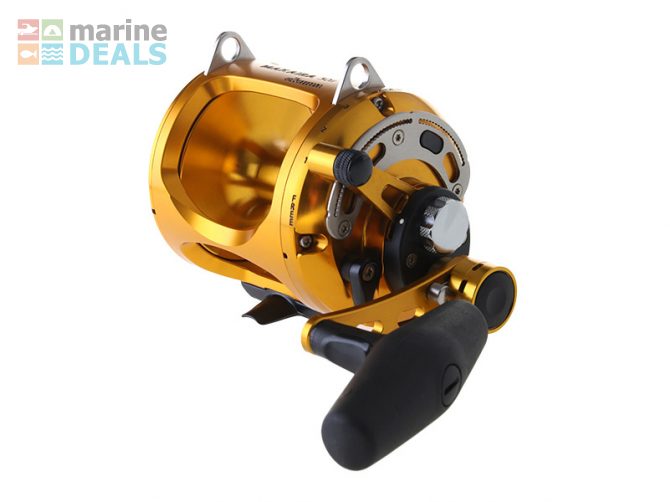 Okuma Makaira Gold 30 2-Speed Game Reel Carousel 2