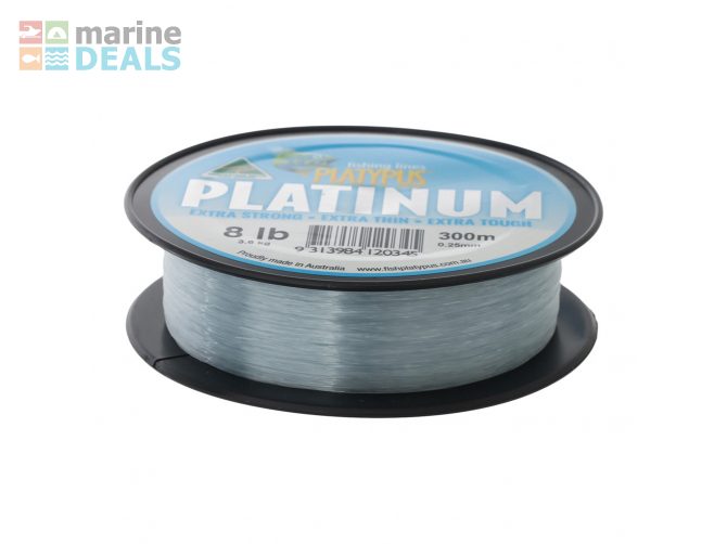 Platypus Platinum Monofilament 300m 8lb 0.25mm Carousel 1