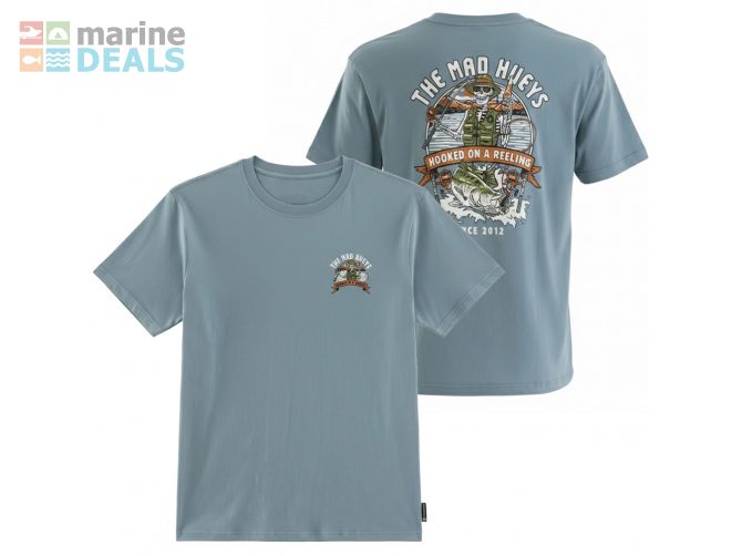 The Mad Hueys Hooked On A Reeling Mens T-Shirt St… Carousel 1