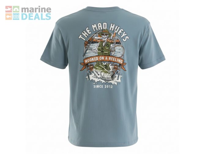 The Mad Hueys Hooked On A Reeling Mens T-Shirt St… Carousel 3