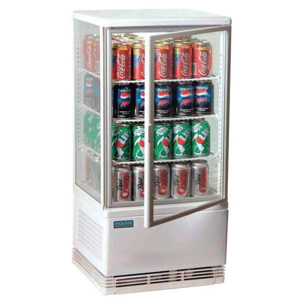 Polar C-Series Energy Efficient Display Fridge White 68Ltr CX578-A Carousel 1