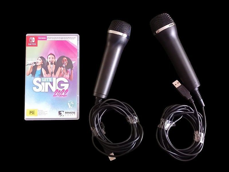 Let's Sing 2022 + microphones bundle Nintendo Switch Carousel 1