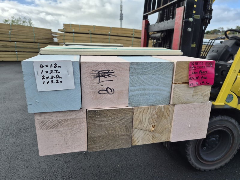 LAMINATED POSTS, 135 x 135 - H3.1 - PP - 19.1m - TS10111 Carousel 2