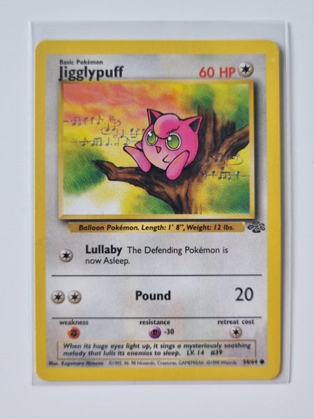 Jigglypuff - WoTC Jungle - 54/64 Common - (NM) Carousel 1