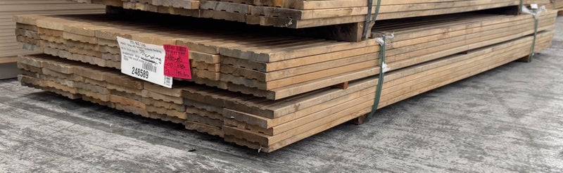 VITEX DECKING, WATERSHED, ex 150 x 25mm, 140 x 21mm - SECONDS - 186.6m - TBT2483 Carousel 1