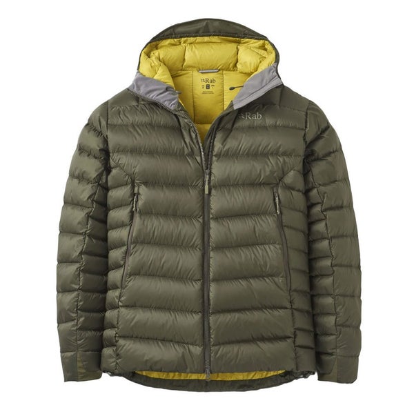 Rab Mens Electron Pro Down Jacket - Army - Medium Carousel 1