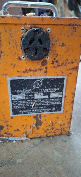 Old school Isolating transformer Carousel 3